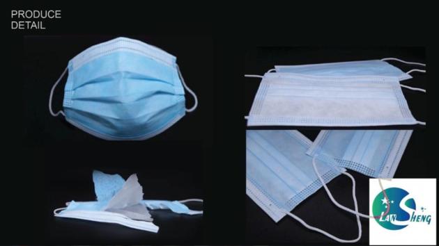 3 PLY DISPOSABLE FACE MASKS