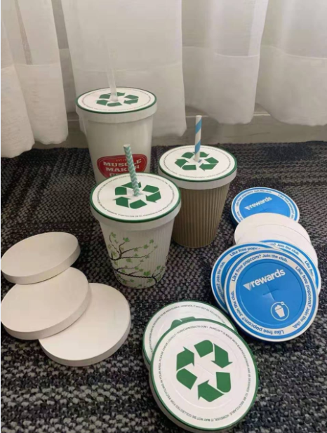 Automatic Paper Lid Cover Machine