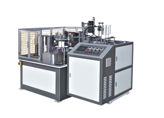 Automatic paper lid/cover machine