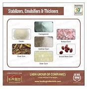 Stabilizers, Emulsifier & Thickeners
