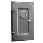 Steel Door with Fixed Light
