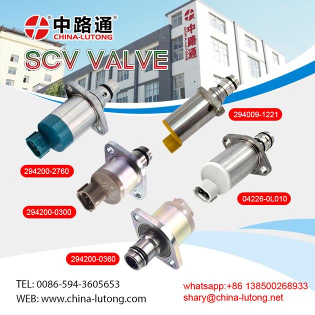 isuzu 6hk1 suction control valve 294200-0650 d22 zd30 SCV valve