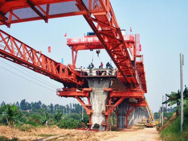 Double Truss 160 900 Ton Launching