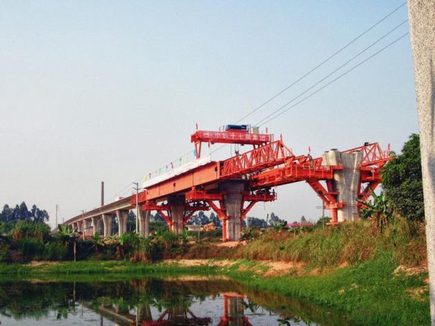 Double Truss 160 900 Ton Launching