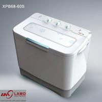 Twin-tub semi automatic washing machine 6.8kg, XPB68-60S