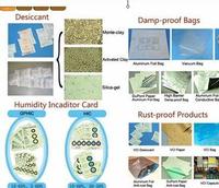 aluminum foil bags, shielding bags, vacuum bags, conductive bags, desiccants, humidity indicator car