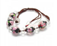 coloured glaze bracelet