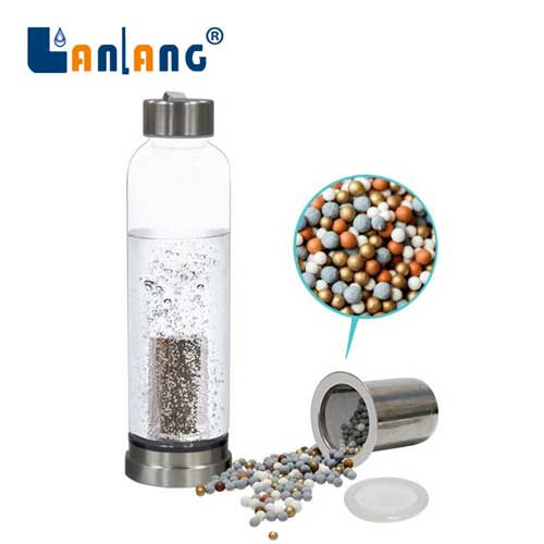 Glass Alkaline Mineral Water Bottle