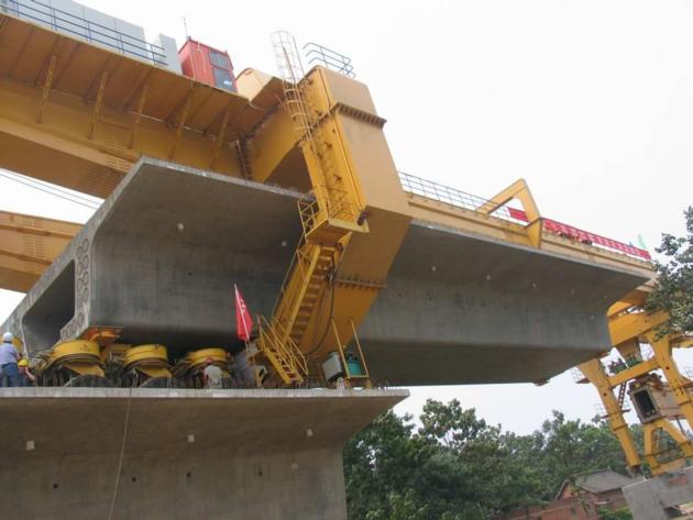 Launching Gantry Crane Equipment Full Span