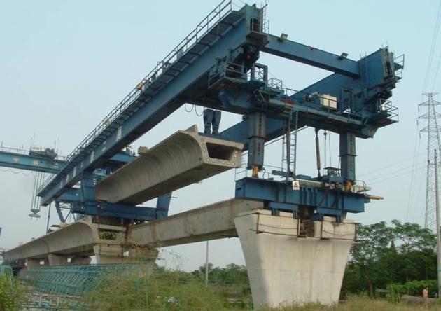 Launching Gantry Crane Equipment Full Span