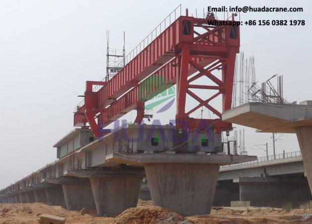 Precast Concrete Bridge Box Girder Launching