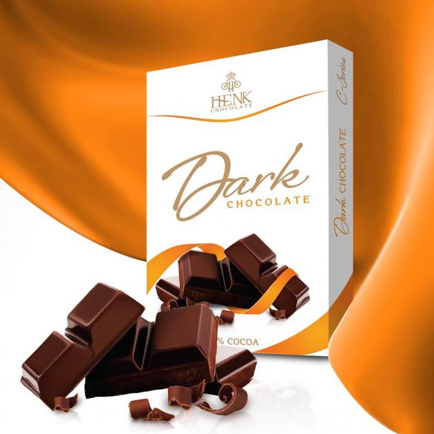Henk Chocolate Bar 50 gram 65% cocoa