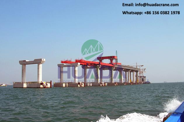 Full Span Bridge Girder Erection Launching