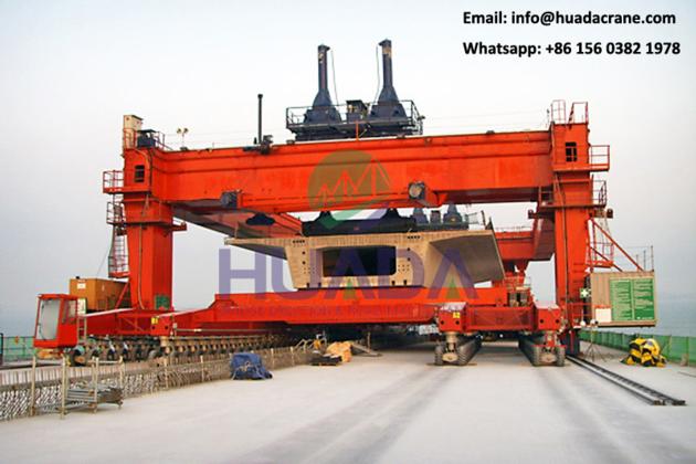 Full Span Bridge Girder Erection Launching