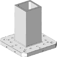 Four-face base element-1