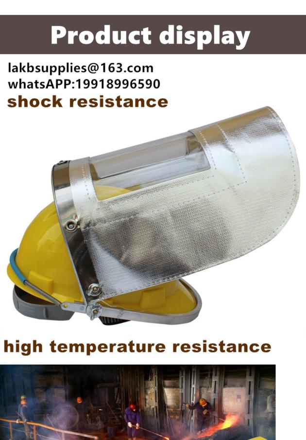 crematory handler heat resistant shield