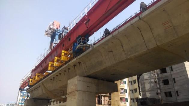 Drawing Customized Suspension Bridge Construction Launching