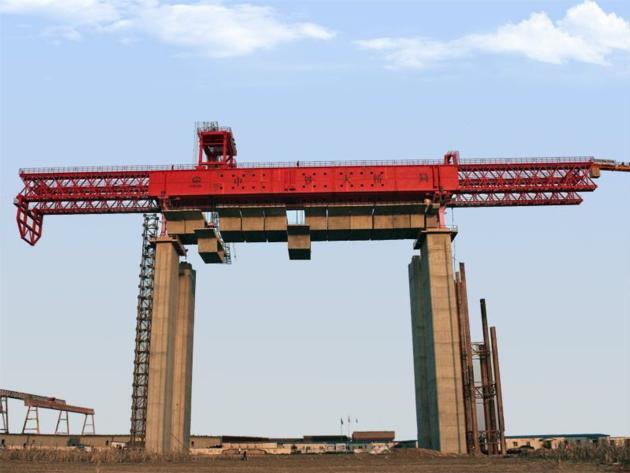 drawing customized suspension bridge construction launching gantry manufacturer