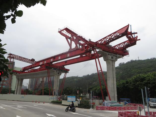 Drawing Customized Suspension Bridge Construction Launching