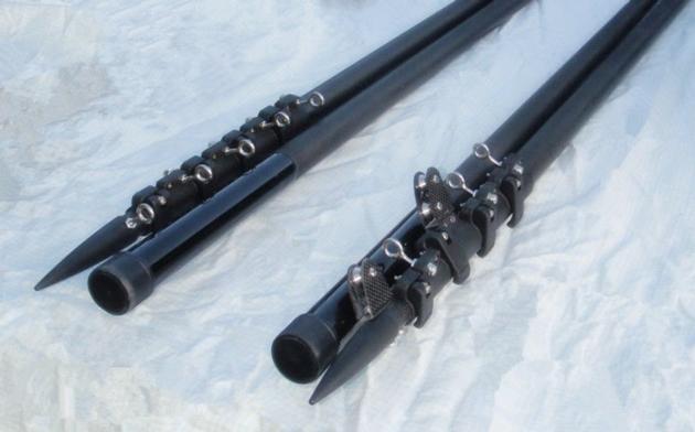 Retractable 12ft Carbon Fiber Outrigger Poles Stiff For Trolling Fishing