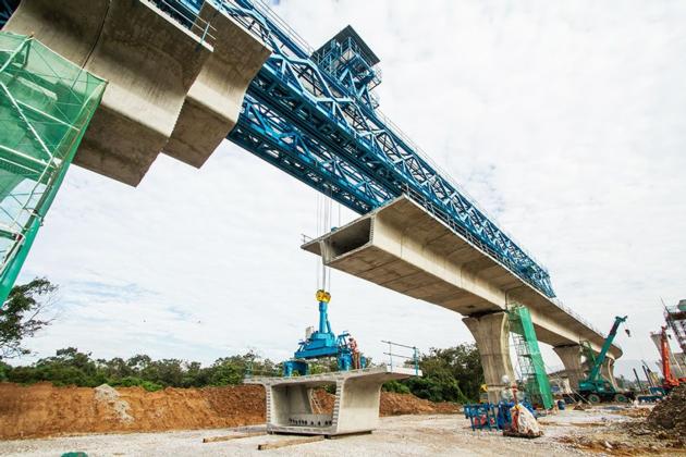 450 Ton Truss Type Suspension Bridge