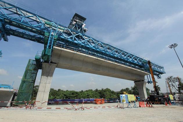 450 Ton Truss Type Suspension Bridge