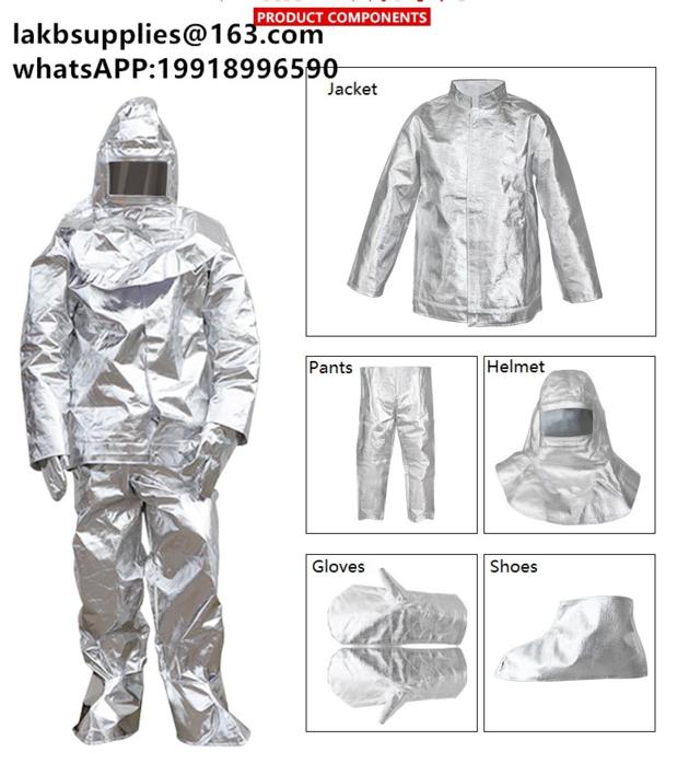 Heat Resistant suits  human incinerator use 