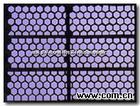 Vibrating sieving mesh