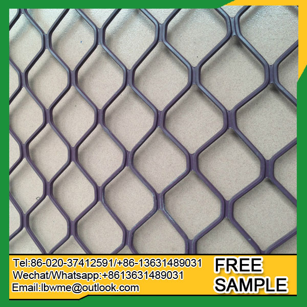 Aluminum Amplimesh Diamond Security Grilles