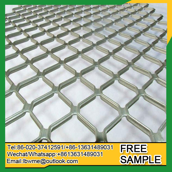 Aluminum Amplimesh Diamond Security Grilles