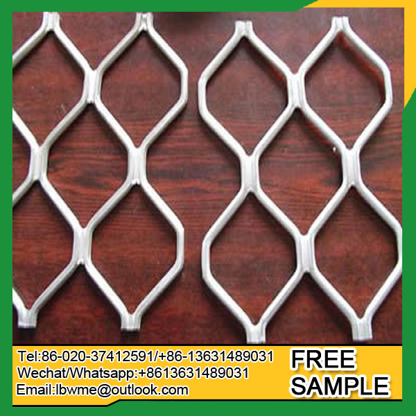 Aluminum Amplimesh Diamond Security Grilles