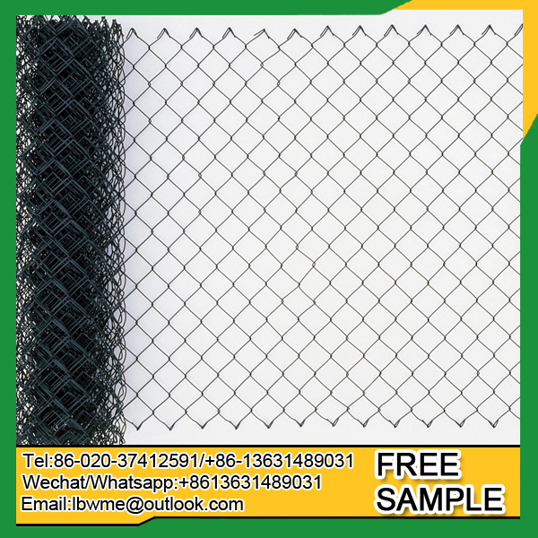 Diamond type wire roll mesh fence