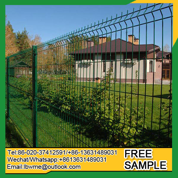 4x4 Welded Wire Mesh Fence Curved