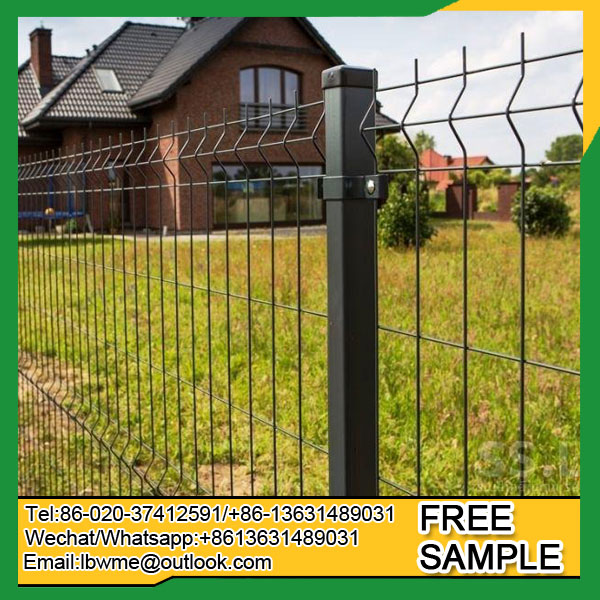 square wire mesh fence with nylofor 3d panel