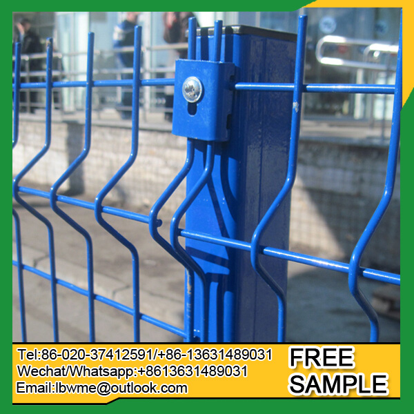 4x4 Welded Wire Mesh Fence Curved