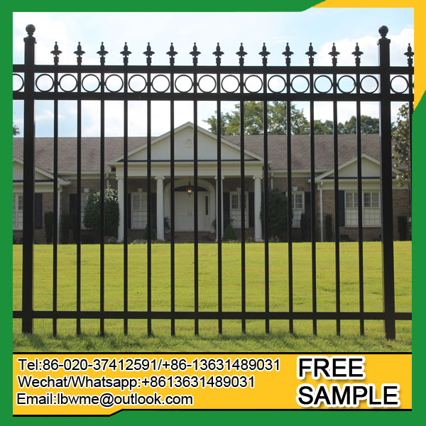 Mackay steel fence ornamental picket fencing