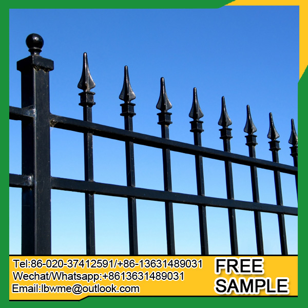 Galvanized Tubular Solid Steel Fence