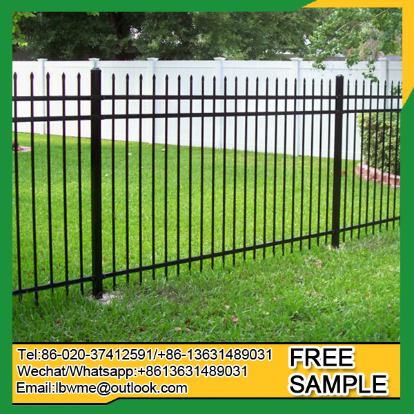 Galvanized Tubular Solid Steel Fence