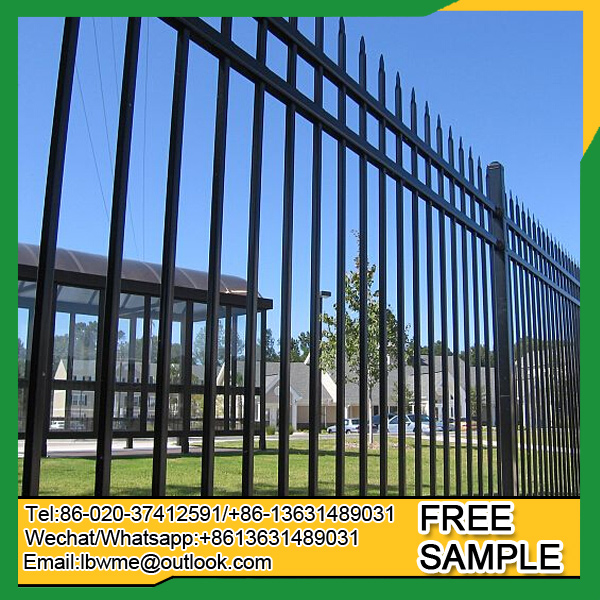 Villa Decorative Steel Fence Metal Fencing