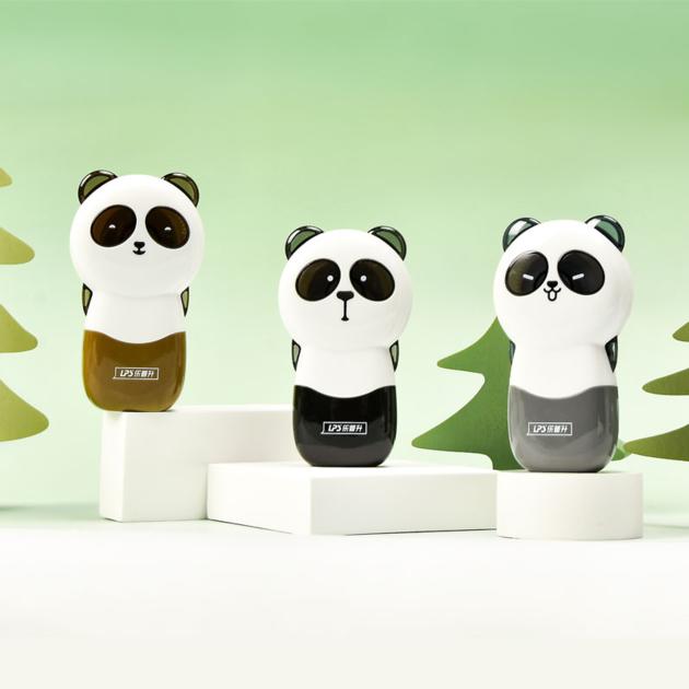 Custom Printing 3D Panda Shape Correction Tape Cute Kawaii Student Correction Supplies 12M