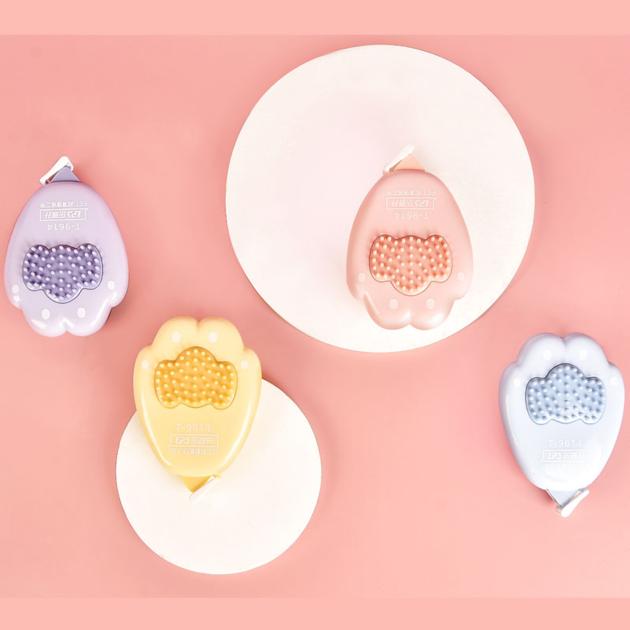 New Student Stationery Item Whiteout Tape Corrector Cat Paw-shaped Correction Tape