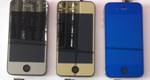 electroplated  iphone 4S (front screen ,middle board and backcover assemble)