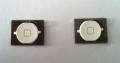 home button with rubbr gasket,white/black