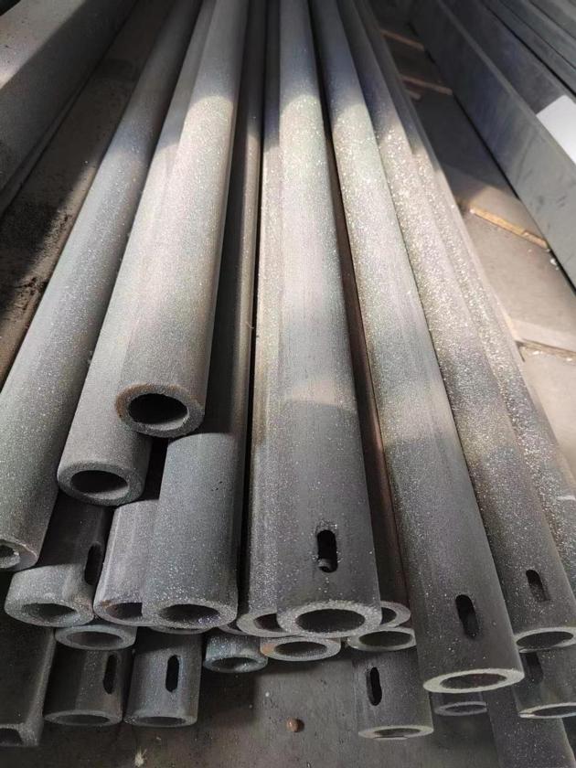 RSiC rollers, ReSiC high temperature roller 1650℃ roller kiln