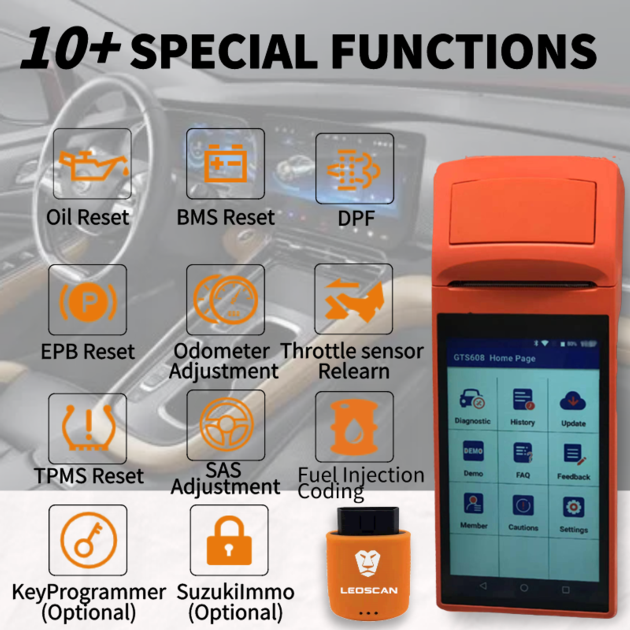 Quick Scan Amp Printing OBD2 Code