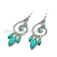 Fashion Alloy  Rhinestone  Earrings Wholesale