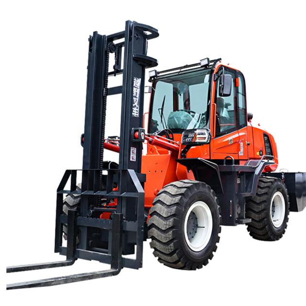 Four-wheel drive off-road forklift