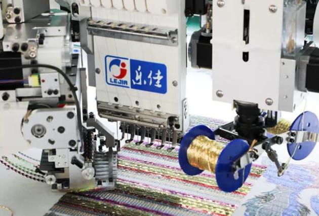 Lejia Coiling/Taping embroidery machine