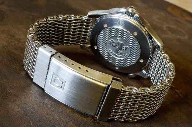 Mesh Watch Band In Stainless Steel