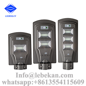 Energy saving free electricity all in one solar led street light 20w 40w 60w